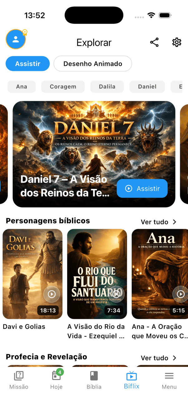 BiFlix — catálogos bíblicos em vídeo